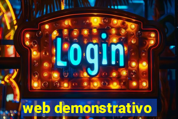 web demonstrativo